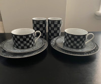 Cups, saucers, plates