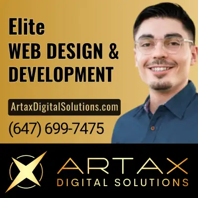 Want a Modern Website That Actually Gets You More Clients? Hi, I’m Art from Artax Digital Solutions...