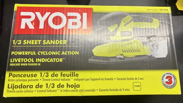 RYOBI sander in Power Tools in Calgary - Image 3