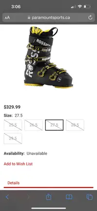 New rossignol track 90 ski boots