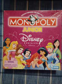 Parker Brothers: MONOPOLY Junior Disney Princess Edition (2004)
