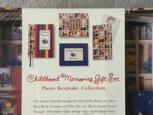 BRAND NEW - CHILDHOOD MEMORIES PHOTO BOX GIFT SET in Hobbies & Crafts in Hamilton - Image 2