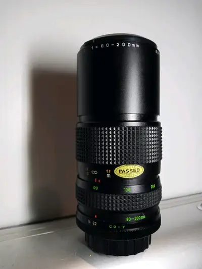 IMAGE Yashica ML Lens 80-200mm F/4.5 For Contax / Yashica, View more