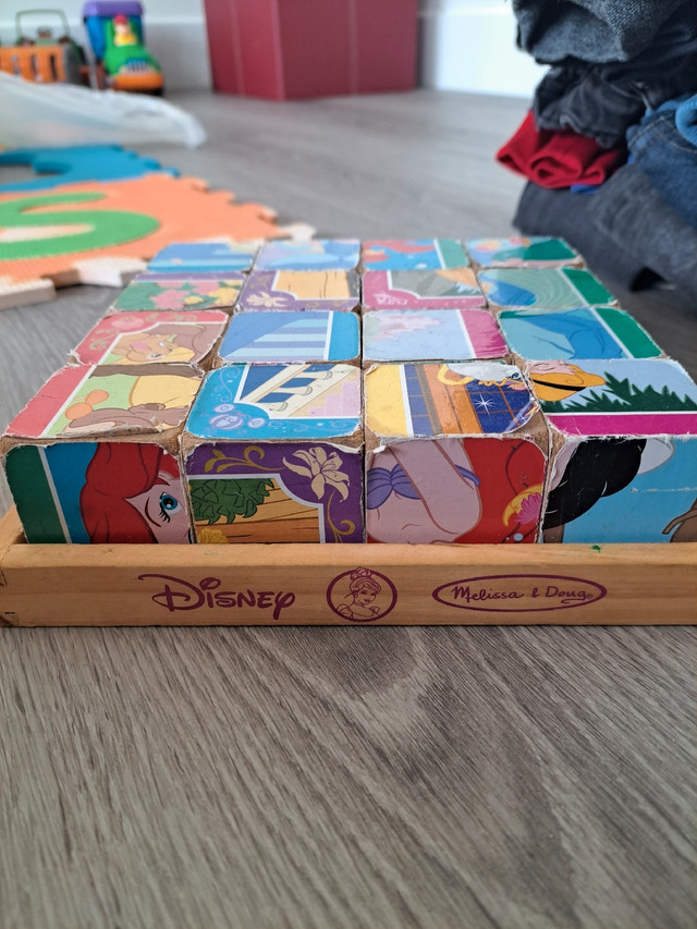 Disney Princess block puzzle in Toys in Moncton