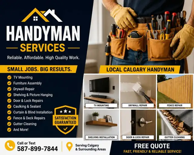 Handyman in Calgary