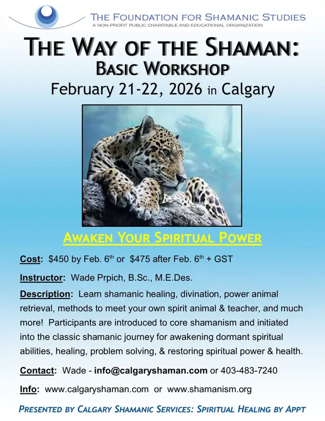 Shamanic Workshop - Intro to Shamanism65370094702465120