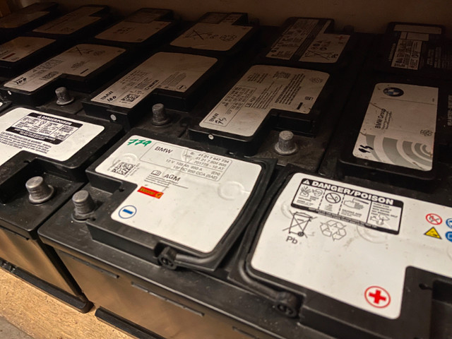 BMW BATTERIES in Other Parts & Accessories in Delta/Surrey/Langley