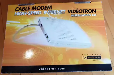 Motorola SURFboard SB5100 DOCSIS cable modem Supports DOCSIS 1.1 and 2.0 Complete with adapter and c...