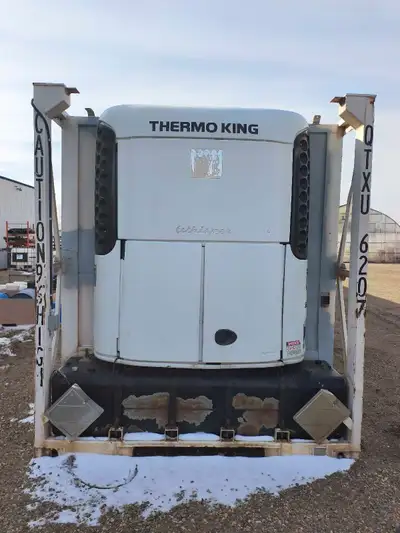 53' Road / Rail Container ThermoKing SB-210 diesel reefer 28535 engine hrs Located north of Coaldale...