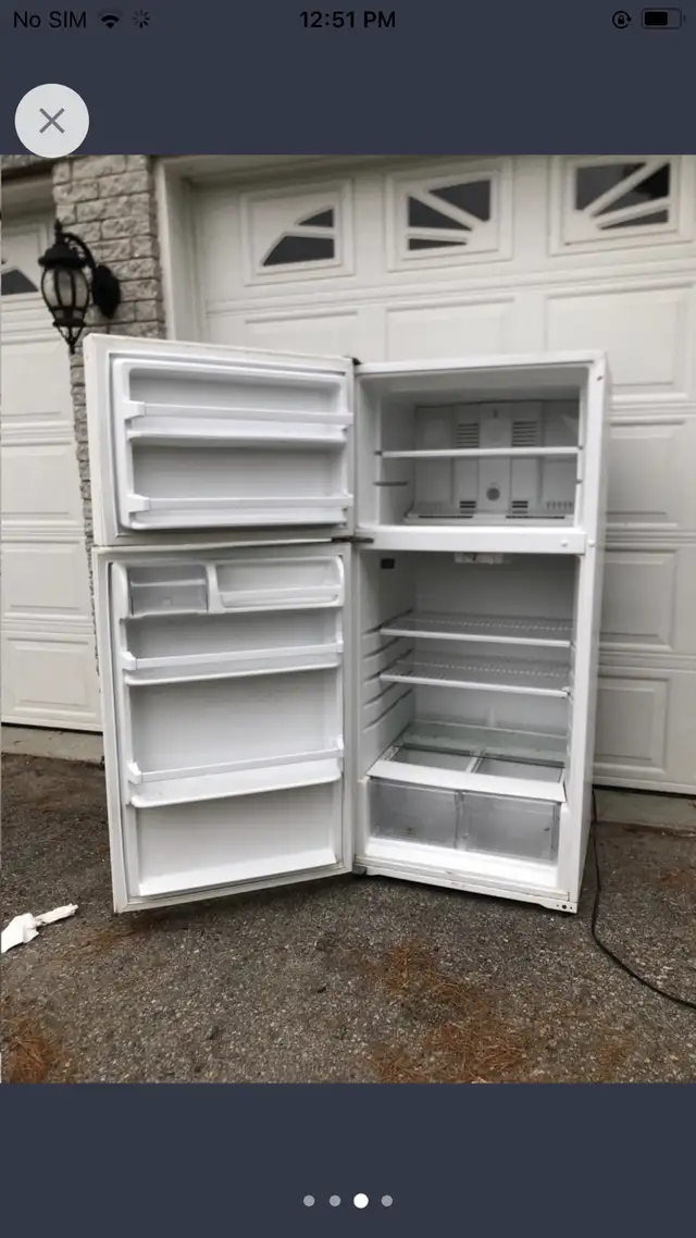 top freezer bottom fridge can deliver can deliver  in Refrigerators in Mississauga / Peel Region - Image 3