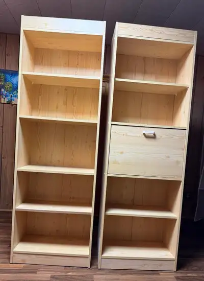 Bibliothèques / étagères en bois clair à vendre, View more