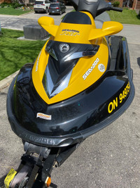 2007 Sea Doo RXT 215 PWC and EZ Loader trailer for sale