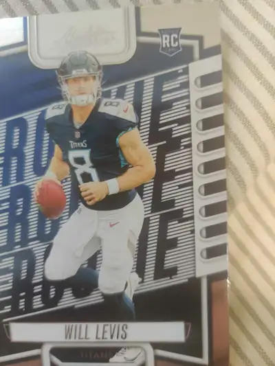 Will Levis Absolute Football Card, View more