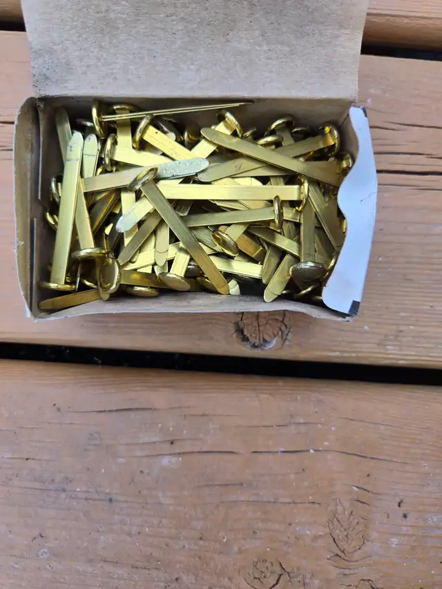 Solid brass fasteners