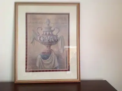 Bombay Framed Urn Print, View more