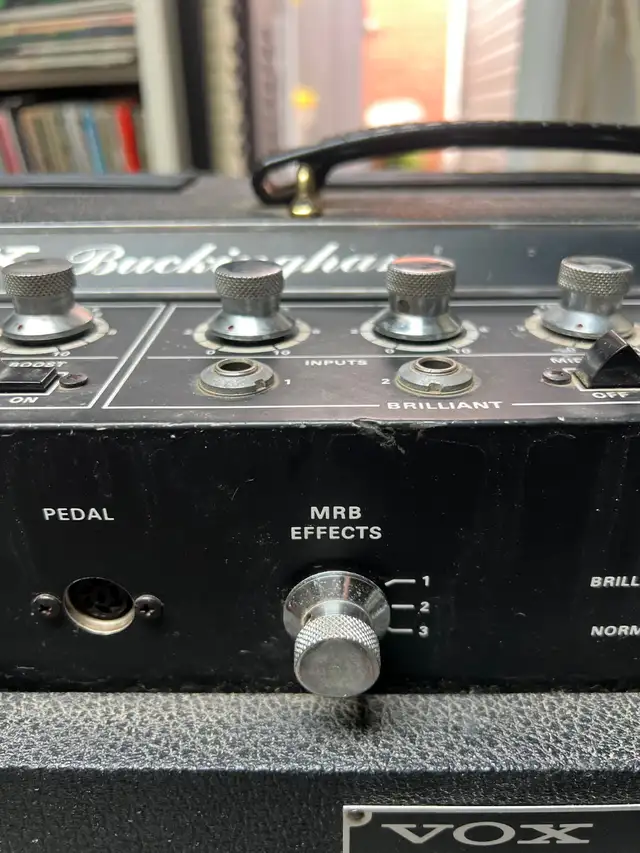 1968 VOX BUCKINGHAM SUPER REVERB V1121 with TROLLEY in Amps & Pedals in City of Toronto - Image 7