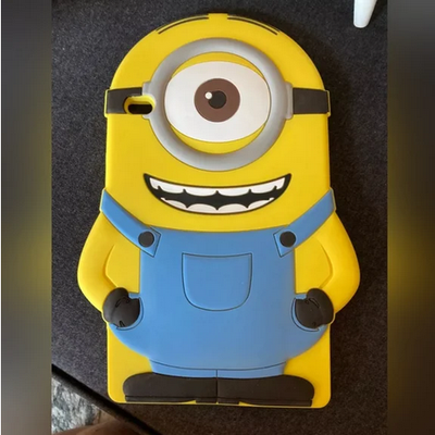 “STUART” DESPICABLE ME Minion Protective Cover for iPad Mini In excellent condition, no stains or ma...