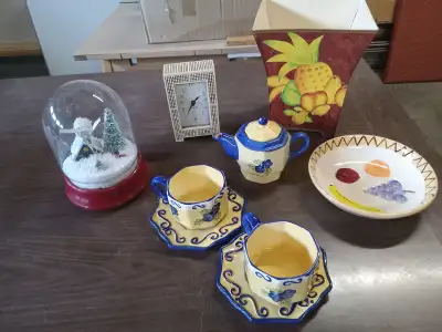 DISHES, TEAPOT CUPS, PLANT BOX, CHRISTMAS POT, CLOCK, COLOURFUL, View more