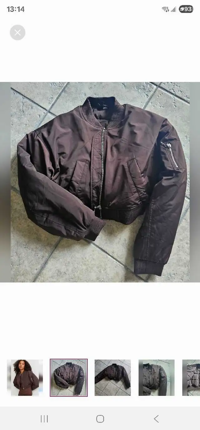h&m bomber jacket in Women's - Tops & Outerwear in Laval / North Shore - Image 3