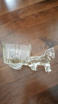 Horse drawn cart ornaments