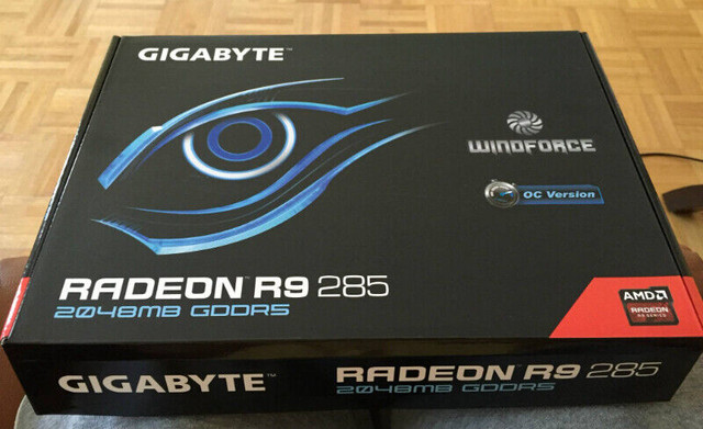 gigabyte amd radeon r9 285 2GB OC gpu in System Components in City of Toronto - Image 2