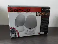 Labtec Spin-50 Multipurpose Stereo Speakers