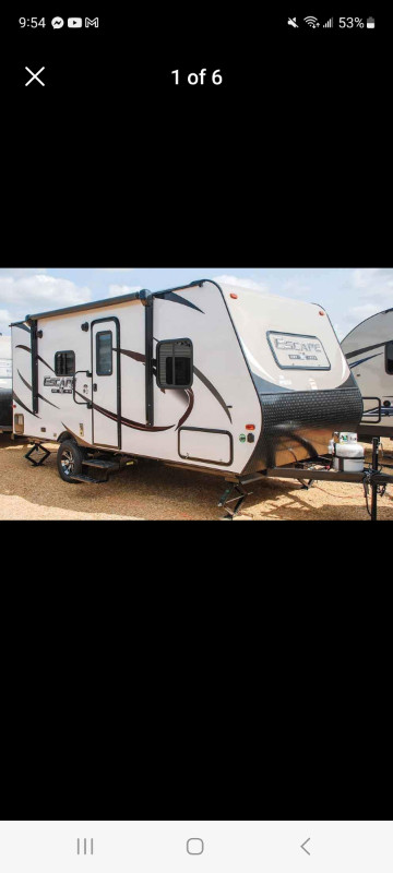 Escape KZ camper trailer 19ft lightweight in Travel Trailers & Campers in St. Catharines