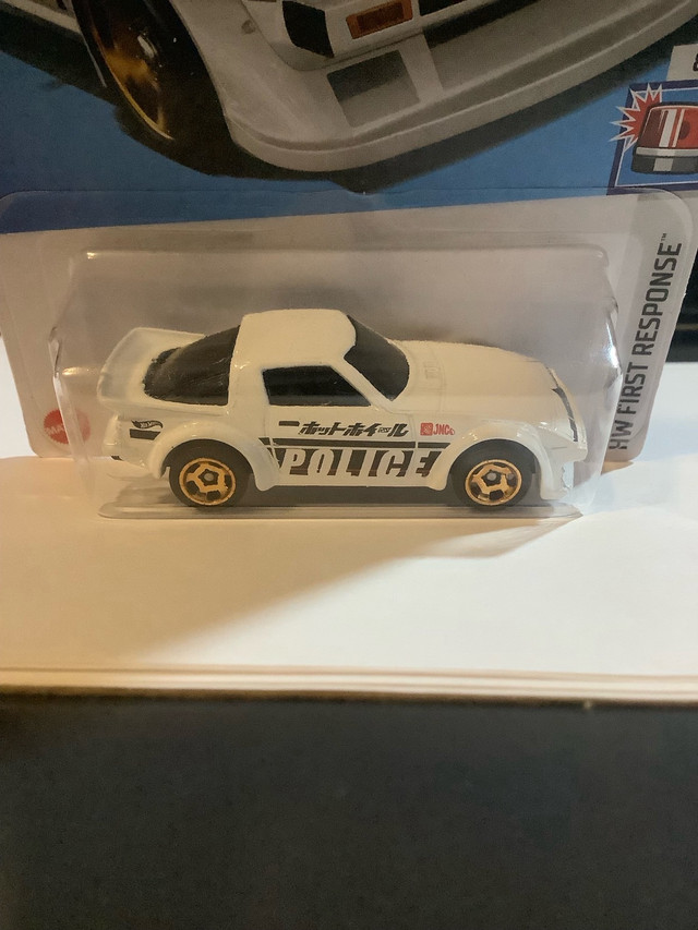 Hot Wheels Mazda RX-7 Japanese police Diecast JDM car  in Arts & Collectibles in Kitchener / Waterloo - Image 2