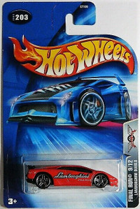 Hot Wheels 1/64 Lamborghini Diablo Final Run Diecast Car