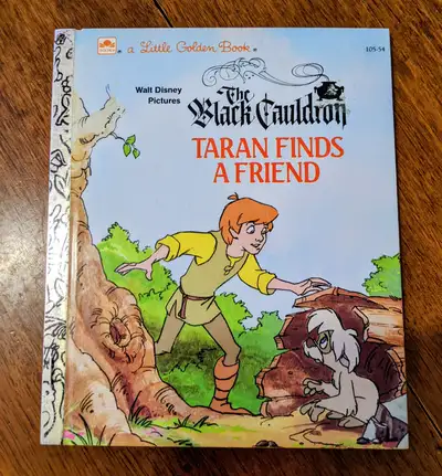Vintage Little Golden Book The Black Cauldron, View more