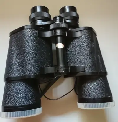 Vintage Carl Wetzlar Marine Binoculars 7 x 50, 372ft at 1000yds, Coated & Lumenized with Original Le...