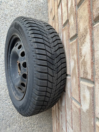 Winter tires including rims 