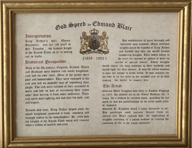 God Speed by Edmund Blair Leighton: ORIGINAL NUMBERED LITHOGRAPH in Arts & Collectibles in Mississauga / Peel Region - Image 7