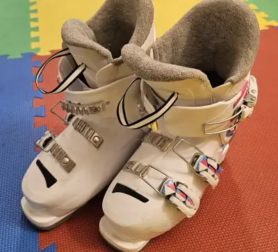Pair of kids ski boots size 205 (US kids 13) -&gt; $20, View more