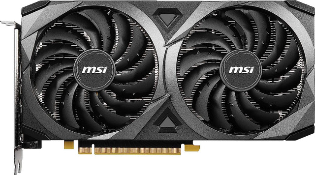MSI GeForce RTX 3060 Ti Ventus 2X 8G OCV1 LHR GDDR6 1695 MHz in System Components in St. Catharines - Image 3