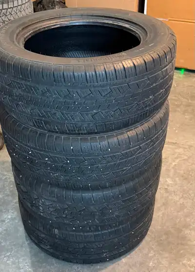 4 Used Continental all season tires No patches 9/32 thread on all 4 DOT Oct 2021 Reason for selling:...