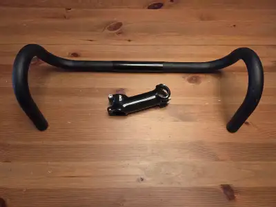 Kalloy Drop Handlebar and Stem, View more