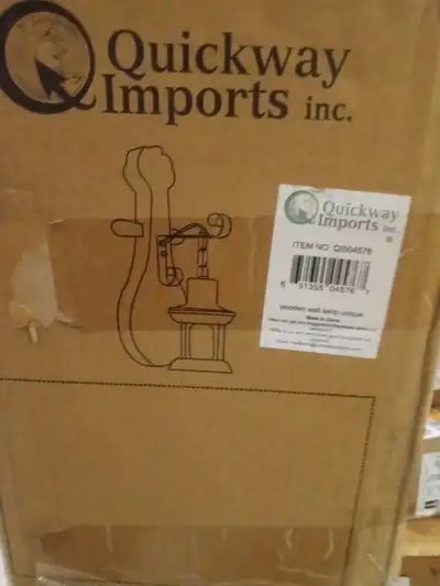 Quickway Imports Wall Lamp, View more