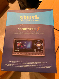 Sirius Satellite Radio Sportster 5 - Brand New, Never Opened