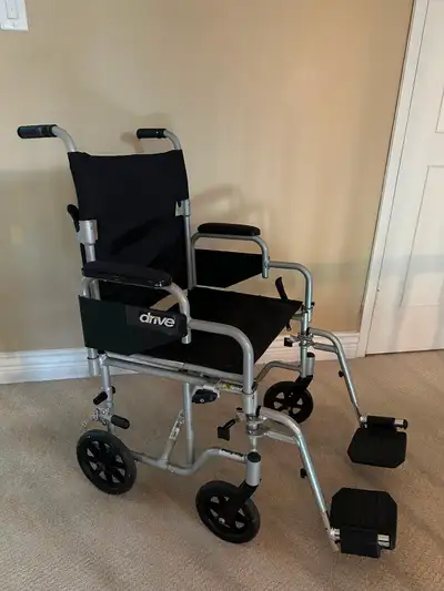 drive Foldable Wheel chair with removable foot rest, View more