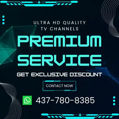 ✅TEXT / WHATSAPP / AT FOR MORE INFO # 437-780-8385 ✅GET THE AMAZING TV SERVICE AVAILABLE ✅SUPER FAST...