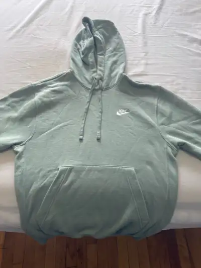 nike hoodie (sage green), View more