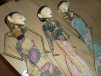 WAYANG GOLEK ROD PUPPETS. AVAILABLE AT ANGIE O'H ANTIQUES