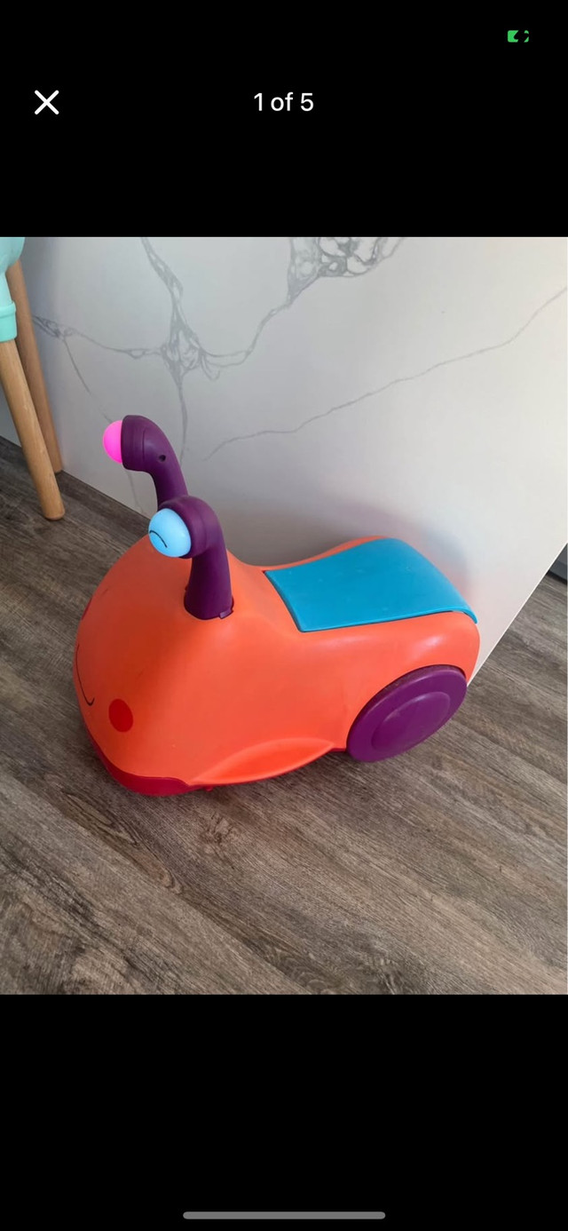 Snail - Toddler ride on toy in Toys in Calgary