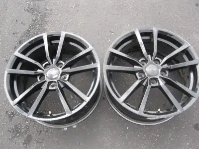I have two ( 2 ) aftermarket rims, for sale. ART brand. Gloss black. 17 inches x 7.5 inches and 5 x...