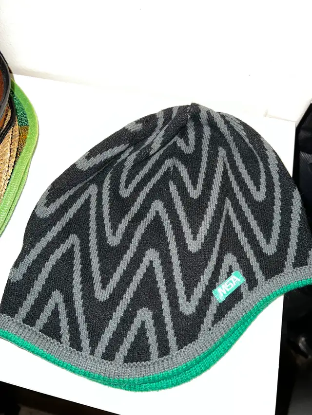 Brand New-MSA Beanie Hat - Black & Grey63749411499139120