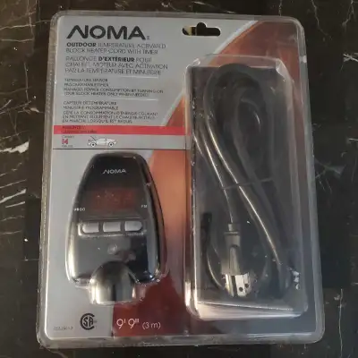 Brand  Temperature Activated Block Heater Cord with Timer, View more