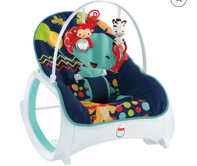 Baby rocker fisher price in Playpens, Swings & Saucers in Mississauga / Peel Region - Image 3