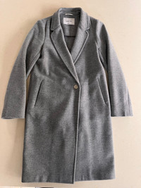 Aritzia Steadman Coat - grey - like new 
