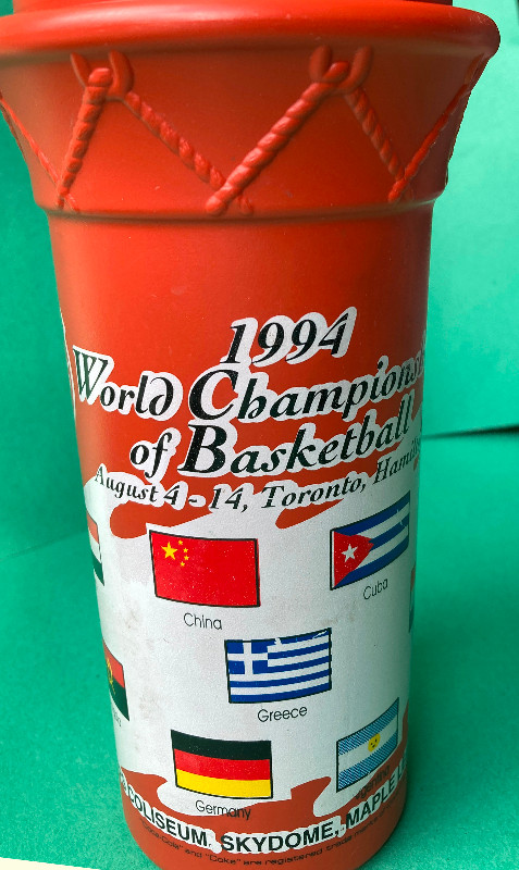 1994 Basketball World Championship Coca-Cola Water Bottle in Arts & Collectibles in Dartmouth - Image 3